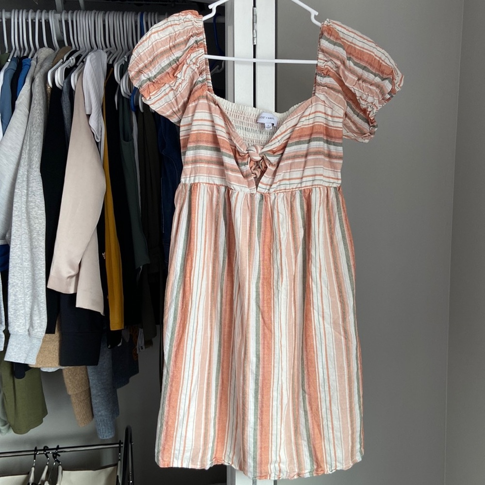 Nordstrom Lost + Wander Soft Linen Dress, worn once